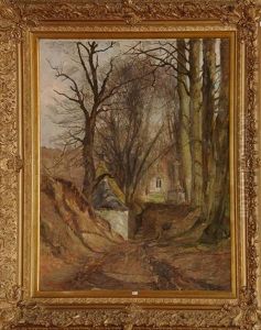 L'allee Arboree Du Chateau by Hendrick van der Hecht