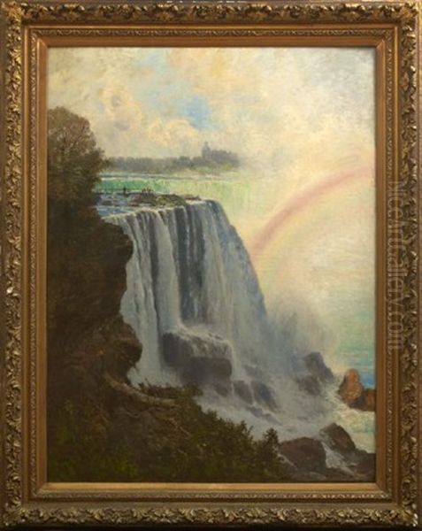 View Of The Horseshoe Falls From Goat Island - view 1