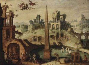 The Temptation Of Saint Anthony by Claes Dircksz van der Heck