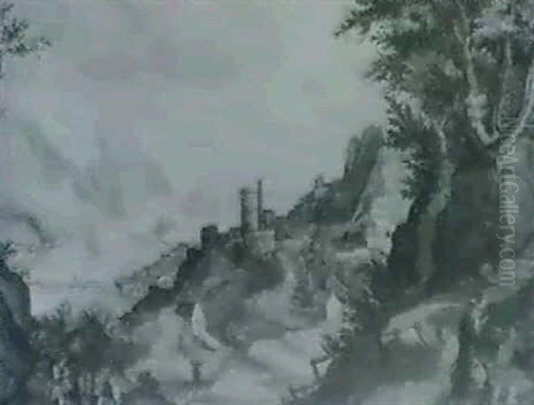 Landschaft Mit Abraham Und Isaak - view 1