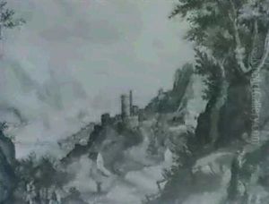 Landschaft Mit Abraham Und Isaak