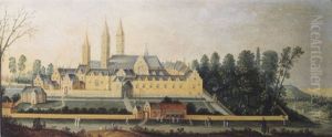 A View Of Egmond Abbey A View Of Egmond Abbey