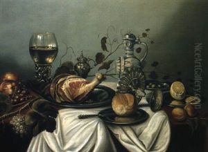 Nature Morte Au Roemer Et Au Jambon Nature Morte Au Roemer Et Au Jambon