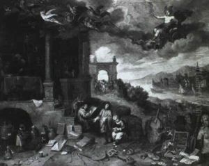 Les Arts Et Les Sciences by Jan van den Hecke the Elder