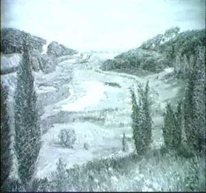 Blick In Ein Tal by Maria (Fechner) Heckert