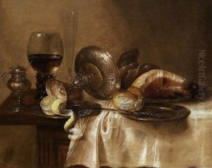 Nature Morte Aux Pieces D'orfevrerie