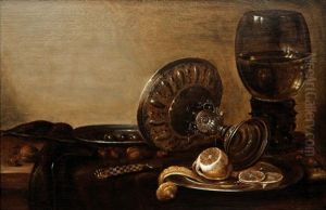 Zatisi Na Stole by Willem Claesz Heda