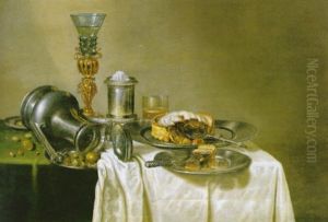 Bankettstilleben Med Pastej by Willem Claesz Heda