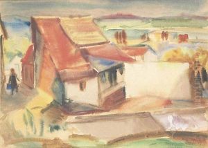 Szentendre by Jozsef Banati-Sverak