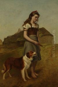 A Full Length Study Of A Young Girl by Ralph Hedley