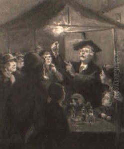 The Quack Doctor by Ralph Hedley