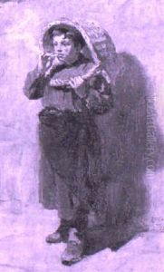 A Rest From The Day's Work by Ralph Hedley