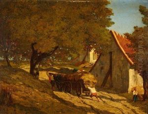 Le Retour Des Champs by Pierre-Edmond-Alexandre Hedouin
