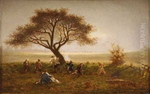 La Chasse by Pierre-Edmond-Alexandre Hedouin