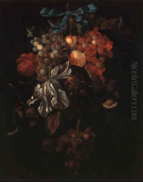 Nature Morte Aux Fruits Et Aux Fleurs - view 1