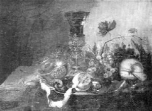 Still Life With Fruits by Cornelis De Heem