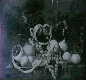 Nature Morte De Fruits by Cornelis De Heem