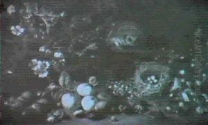 Variastilleben by Cornelis De Heem