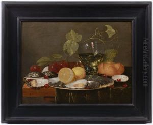 Still Life With Oyster by Jan Davidsz De Heem