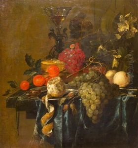 Still Life With Fruit by Jan Davidsz De Heem