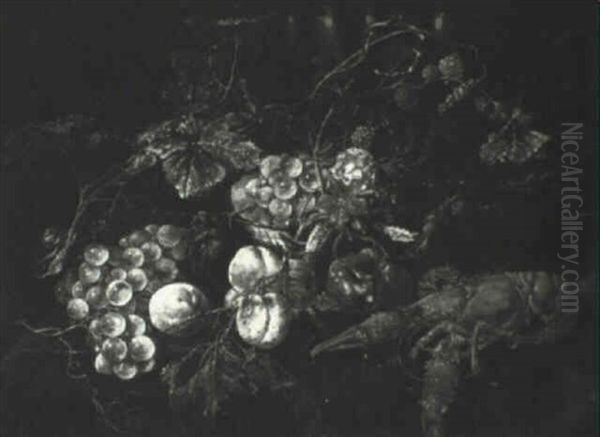 Still Life With Fruit And Lobster - view 1