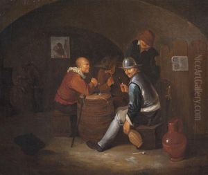 Interior Of A Tavern With Figures Interior Of A Tavern With Figures
