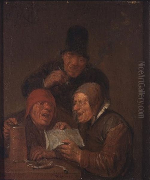 Boors Singing In A Tavern - view 1