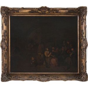 Smokers by Egbert Van Heemskerck