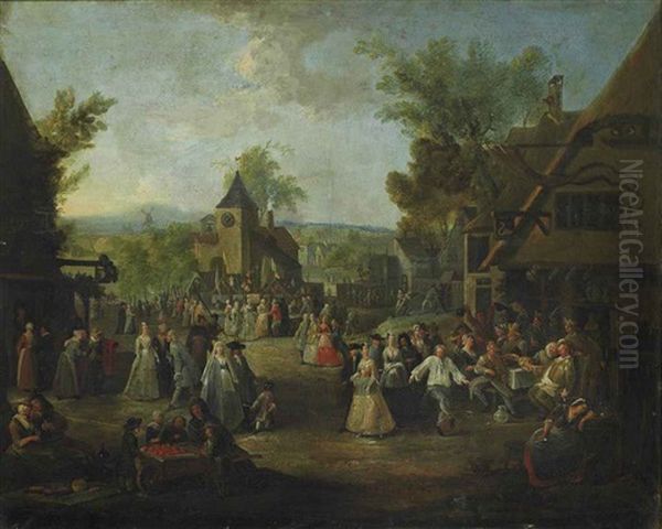 A Town Kermesse - view 1