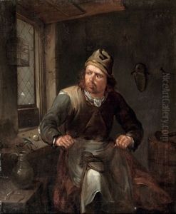 A Cobbler In His Workshop