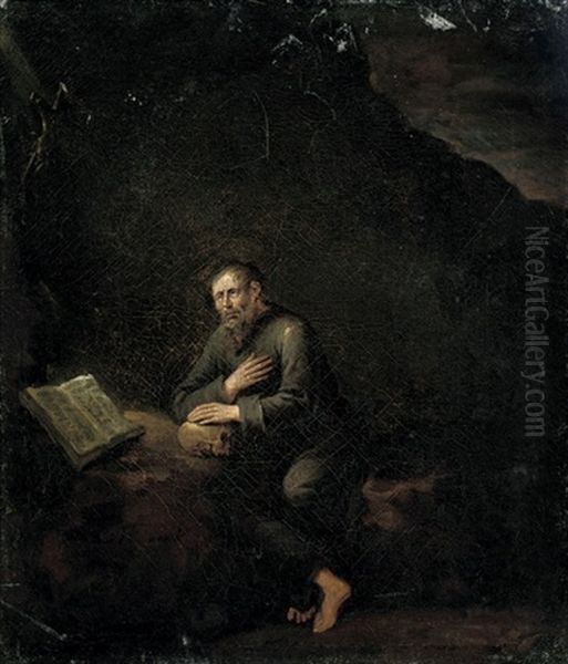Saint Jerome In The Wilderness - view 1