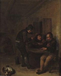 Boors Making Merry In An Interior Boors Making Merry In An Interior