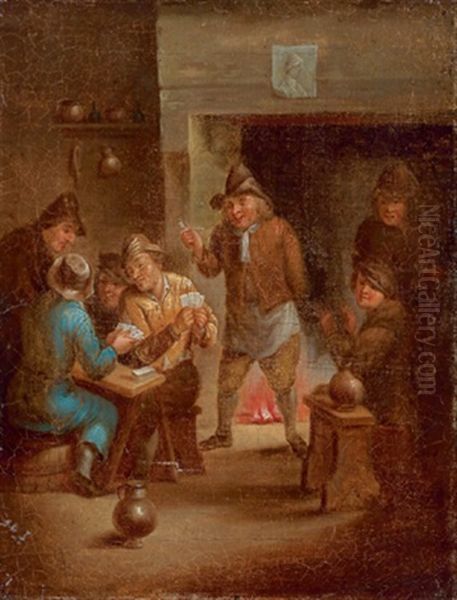 Kartenspielende Bauern Im Wirtshaus (+ Zechende Bauern Im Wirtshaus; 2 Works) - view 1
