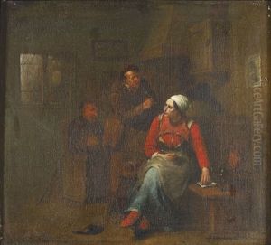 Kucheninterieur by Egbert Van Heemskerck