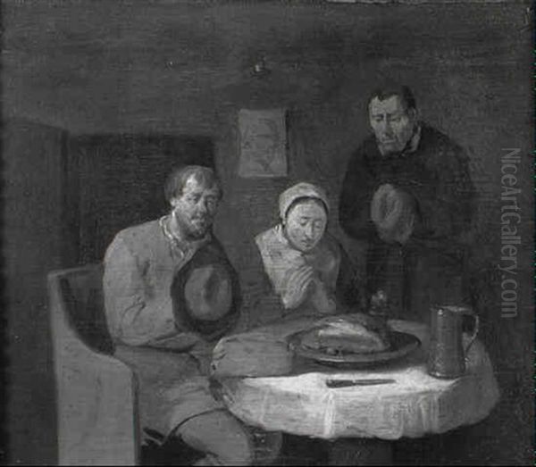 Peasants At A Table - view 1