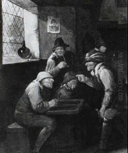 Peasants Playing Backgammon In A Tavern Peasants Playing Backgammon In A Tavern