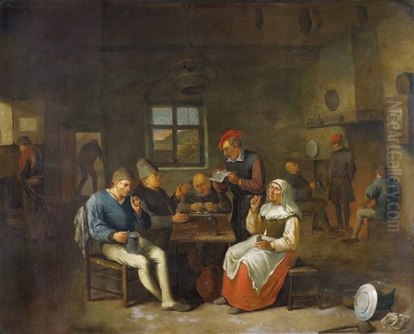 Der Briefvorleser In Einem Gasthaus - view 1