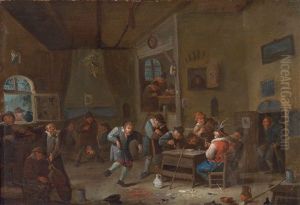 A Tavern Interior by Egbert van Heemskerck the Younger