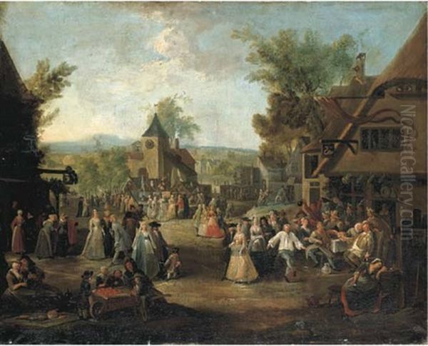 A Town Kermesse - view 1