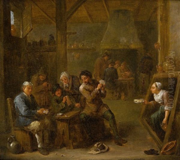Zechende Bauern Im Wirtshaus - view 1