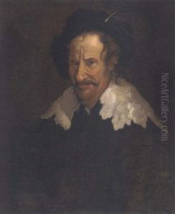Portrait Of A Man In A Plummed Hat