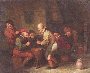 Bauersleute Im Wirtshaus by Egbert van Heemskerck the Younger