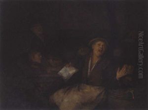 Les Joyeux Buveurs A L'auberge by Egbert van Heemskerck the Younger