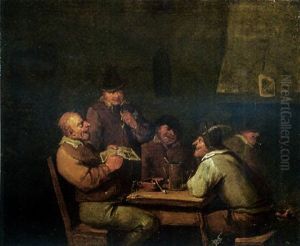 Boors Singing And Drinking In An Inn