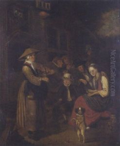 Le Chien Savant by Egbert van Heemskerck the Younger