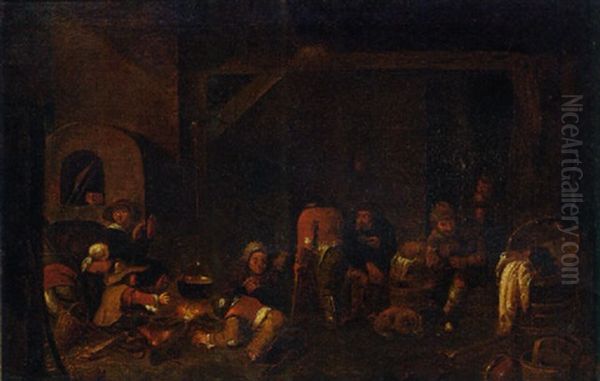 Peasants In A Kitchen - view 1