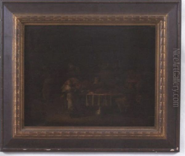 Interior Tavern Scene by Egbert van Heemskerck the Younger