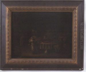 Interior Tavern Scene by Egbert van Heemskerck the Younger