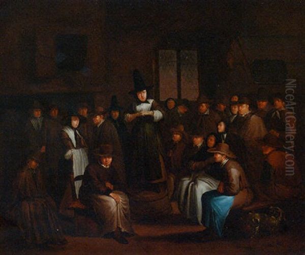 A Quaker Meeting - view 1