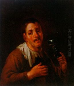 A Man Holding A Roemer